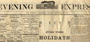 LA Evening Express Banner