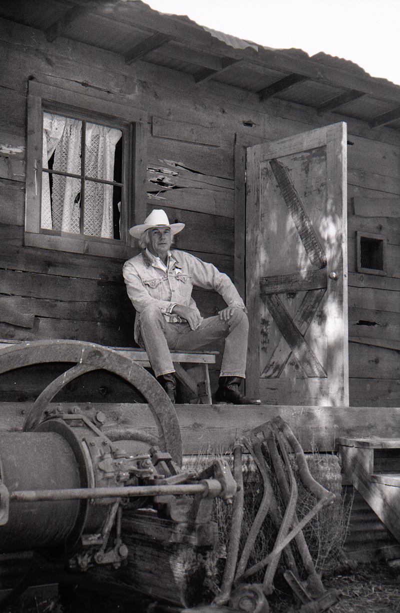 Mentryville caretaker Jack Beitzel