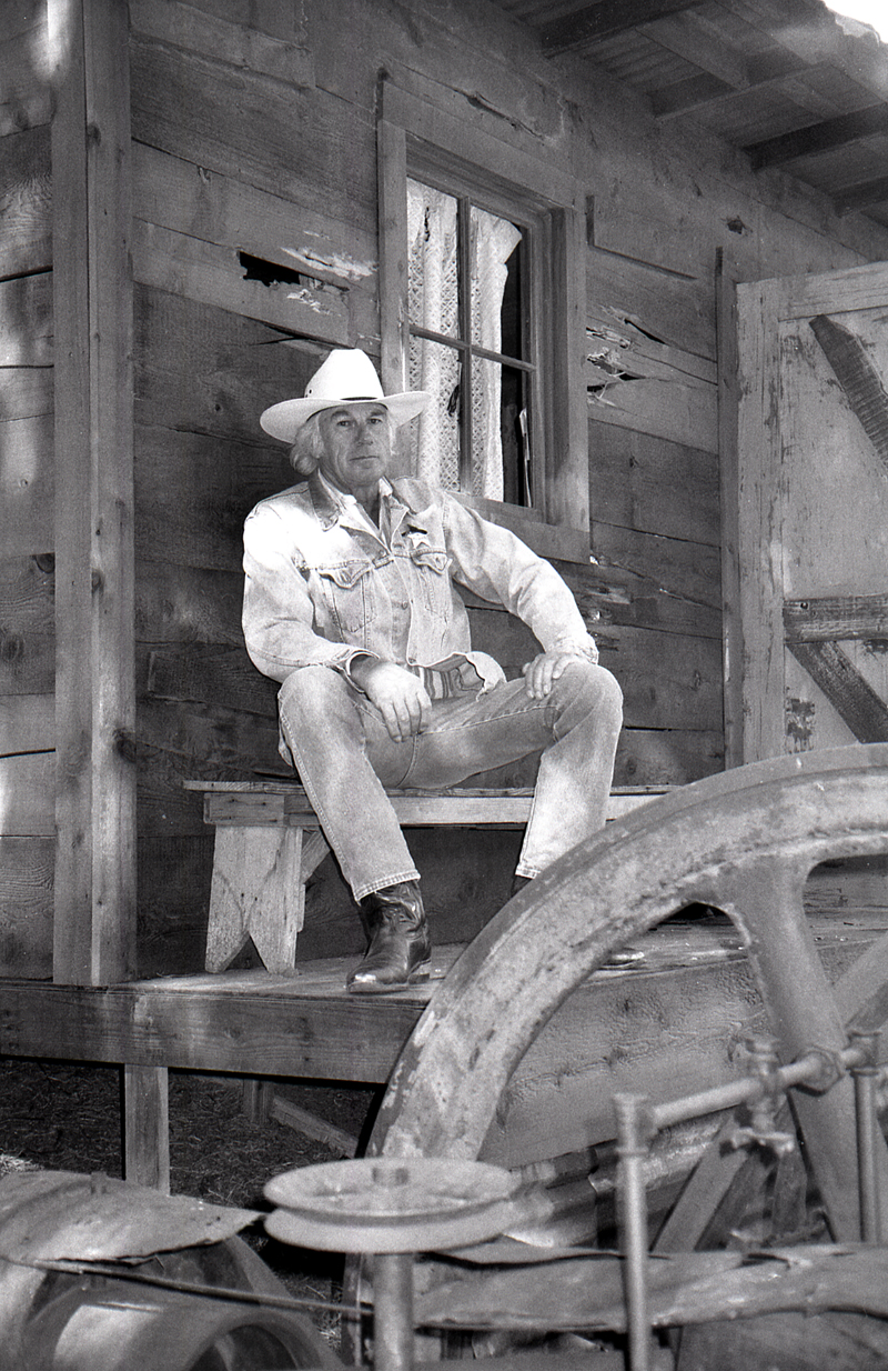 Mentryville caretaker Jack Beitzel