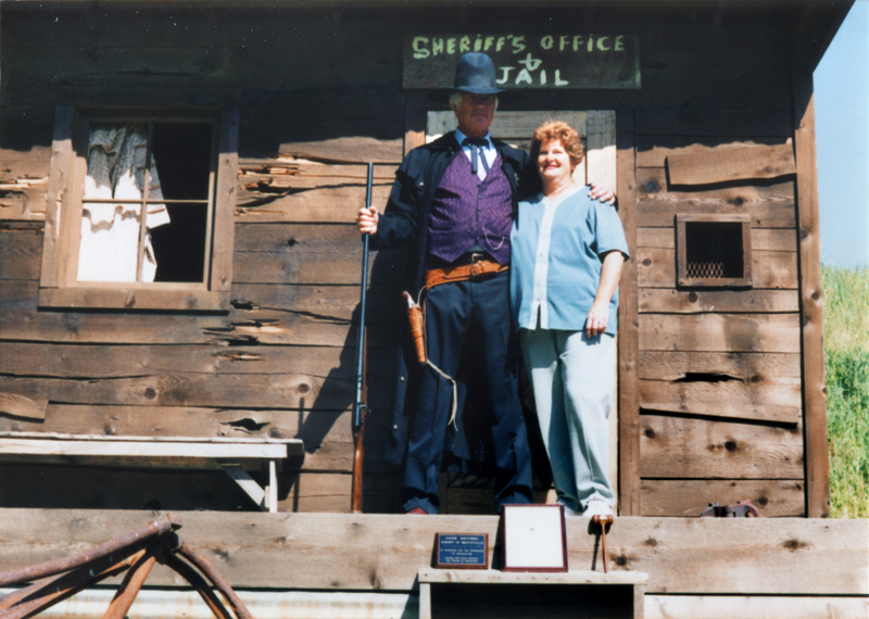 Mentryville caretakers Jack and Joan Beitzel