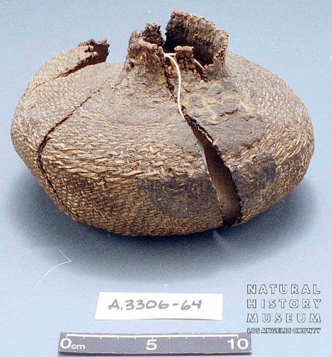 Tataviam Twined Water Bottle, Piru Creek | NHMLA #A.3306.36-64